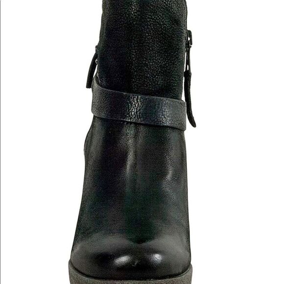 Miz Mooz Naya Women’s Brown Leather Ankle Boot Size 11M - Picture 4 of 7